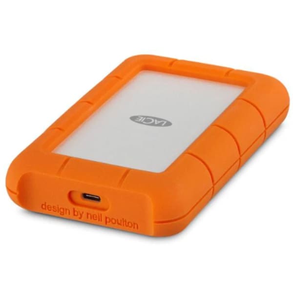 Disque Dur Externe LaCie 2 To USB-C – Orange & Argent (STFR2000800) Disque Dur Externe LaCie 2 To USB-C – Orange & Argent (STFR2000800)